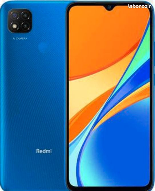 Téléphone Redmi9c bleu (image 2)
