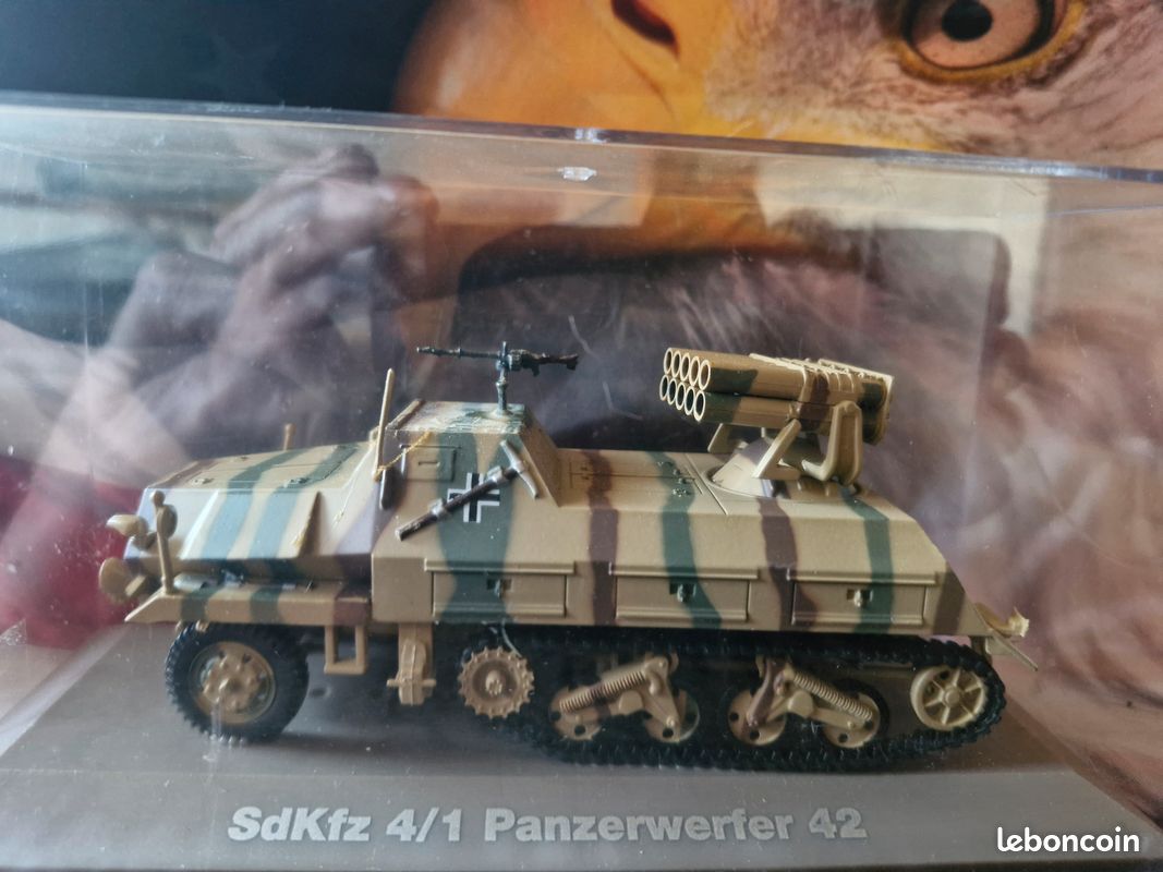 Miniature Atlas Editions Panzerwerfer 42 Maultier SdKfz 4/1, 1/43, Diecast