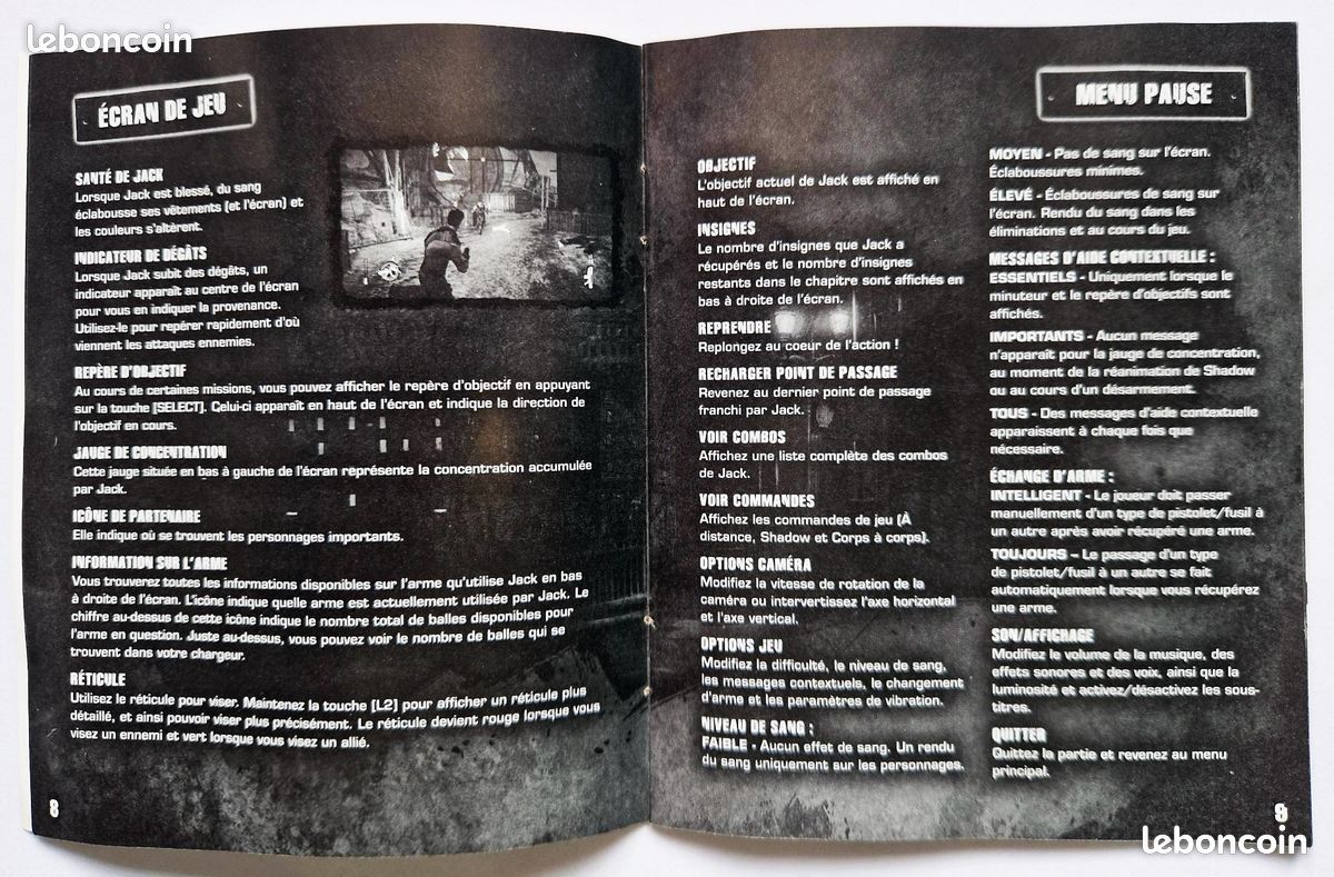 Dead To Rights, Retribution PS3 reconditionné