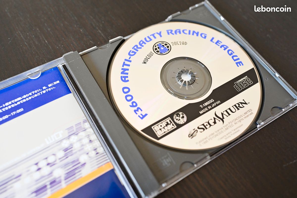 WipEout pour Sega Saturn [Jap] Très bon état Jeux vidéo