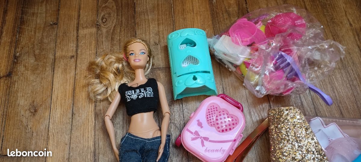 Poupée barbie cowboy fille Simba accessoires (image 3)