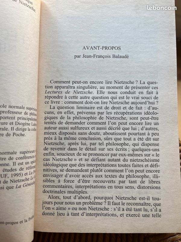 Lectures de Nietzsche. Poche (image 2)