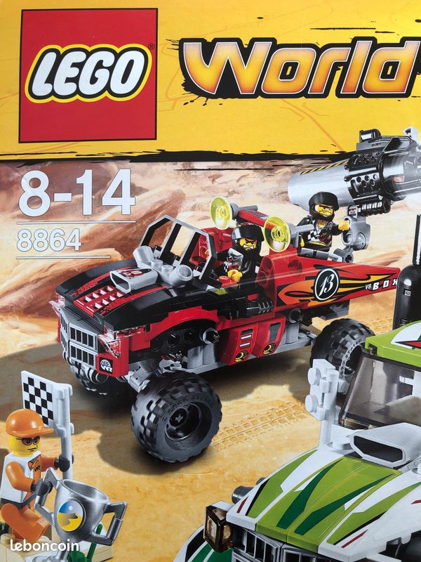 Lego World racers 8864 complet-TBE (image 4)