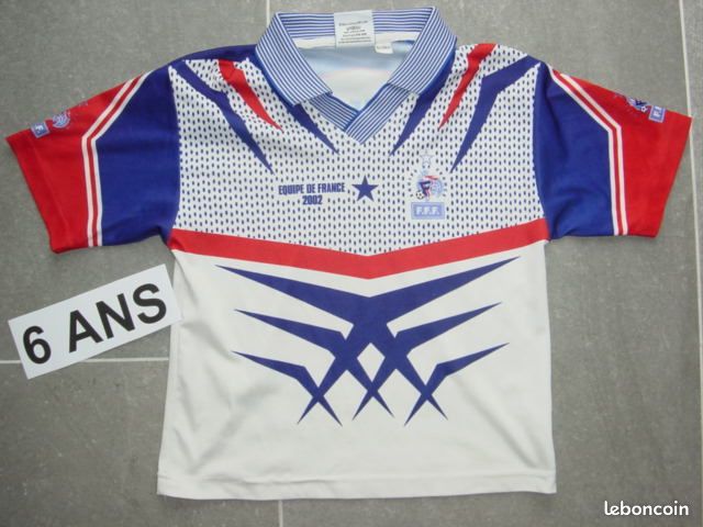 Joli maillot de foot 6 ans equipe de france (image 1)