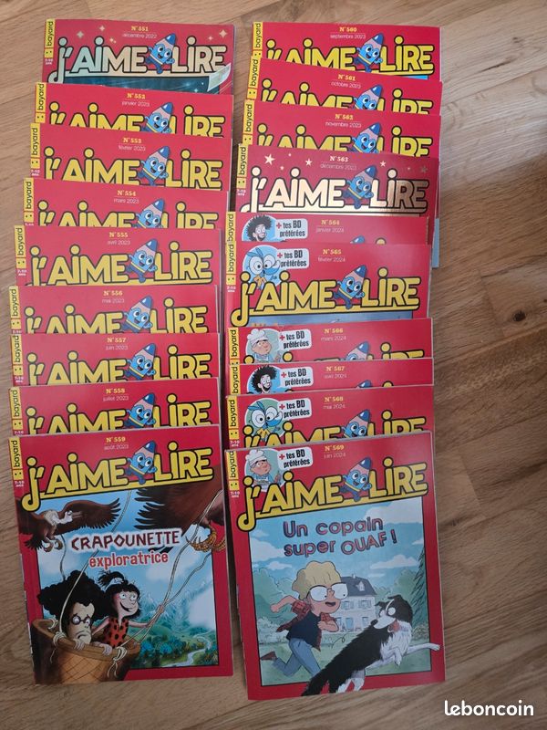 Collection j'aime lire 2023 - mi 2024 (image 1)