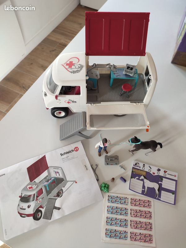 Camion vétérinaire Schleich 42370 Jeux Jouets