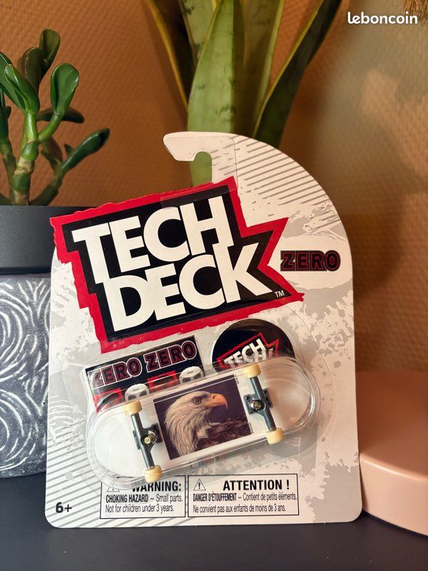 Teck Deck - Pack 1 Authentique Finger Skate Licence - ZERO (image 1)