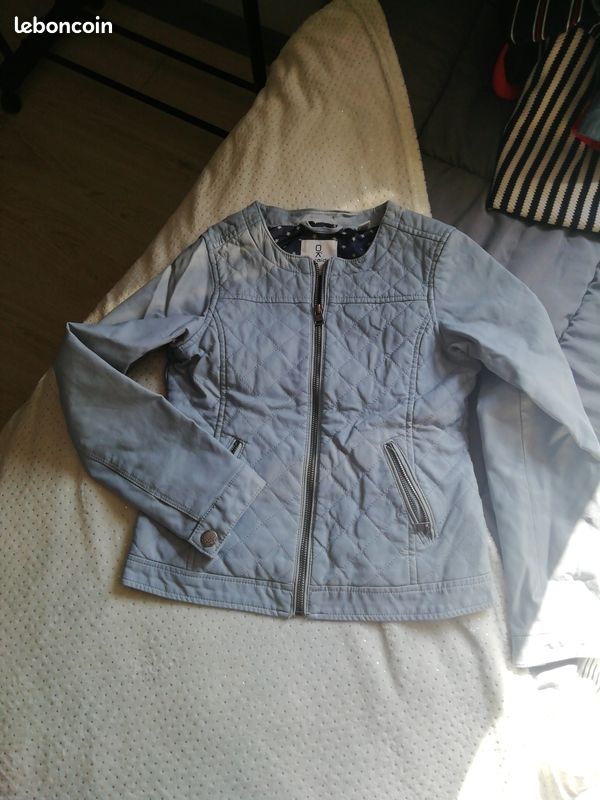 Veste imitation cuir 10 ans (image 2)