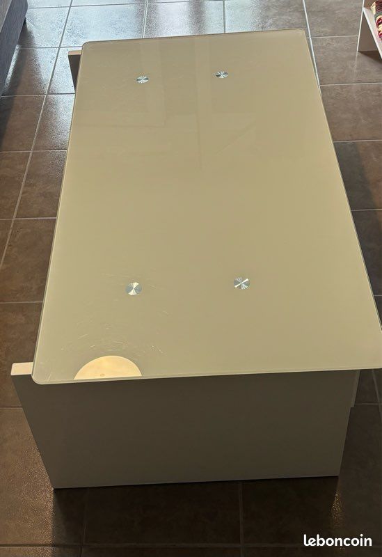[ URGENT ] Table basse en verre relevable (image 1)