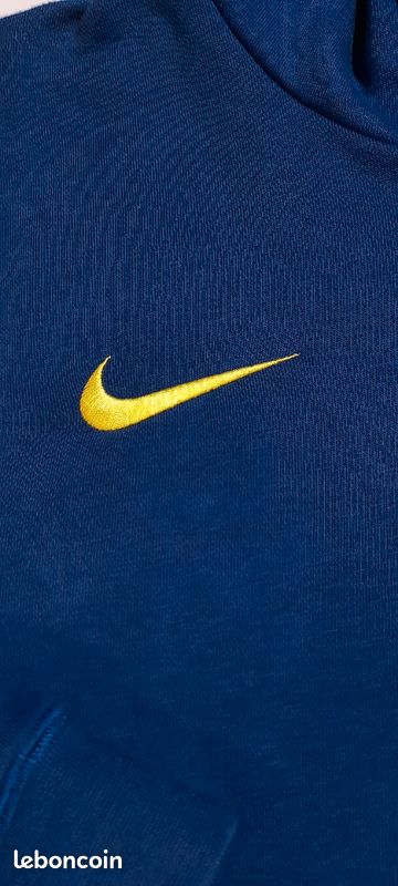 Sweat nike bresil Bleu Taille S Logo brodé (image 4)
