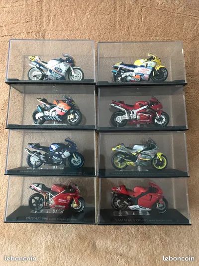 Lot de 16 motos modèles réduits (image 2)