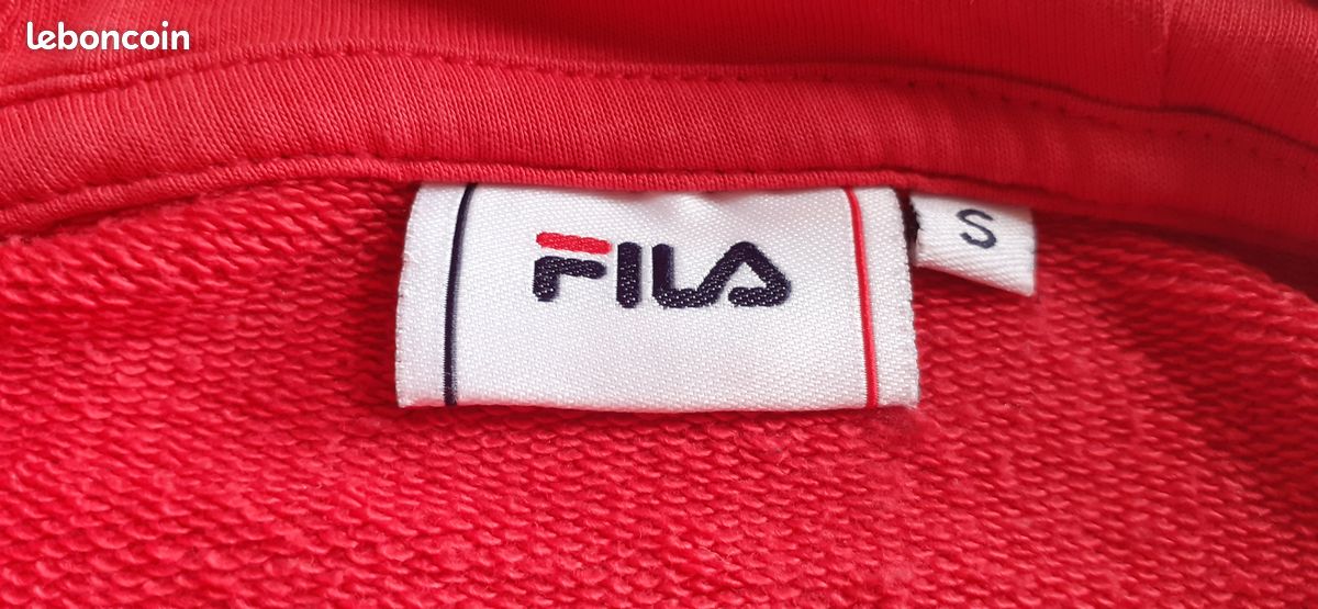 Sweat à capuche homme "Fila" taille S (image 5)