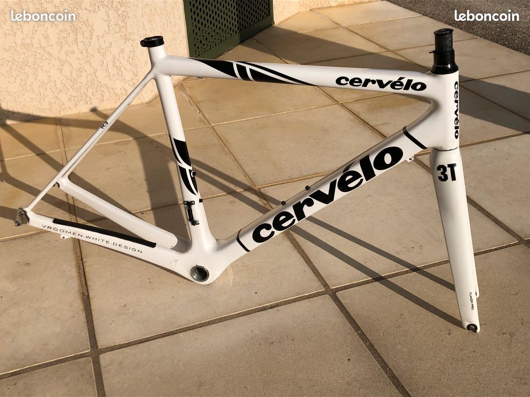 Cadre Vélo Cervelo RS – Taille 54 Cm – Carbone – 700C – Multicolore – Occasion
