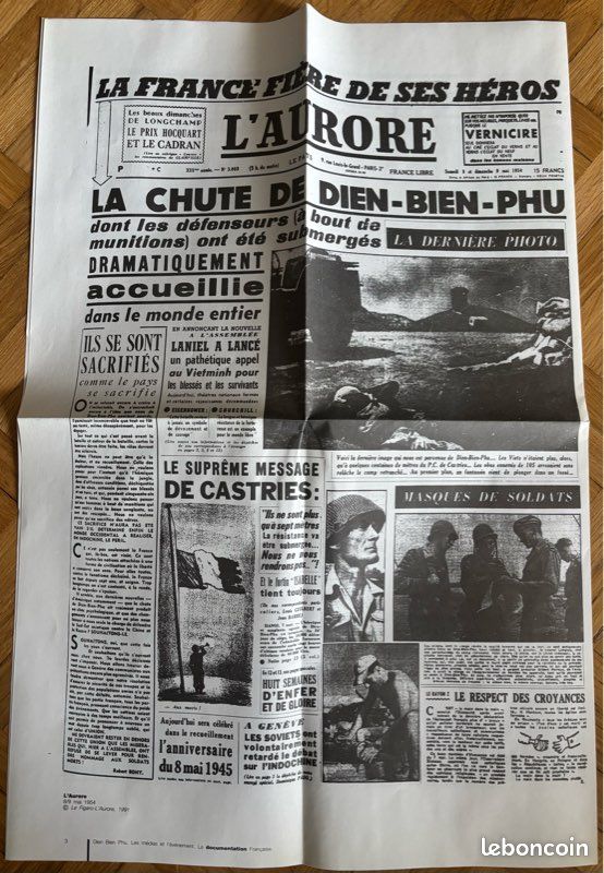 Guerre Indochine. DIEN BIEN PHU. Dossier La Documentation Française (1991) (image 8)