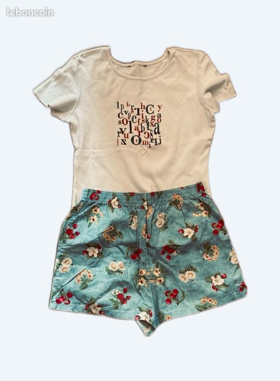 Short et tee shirt fille 38 (image 1)
