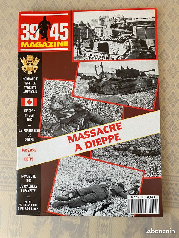 Magazine 39-45 : Massacre à Dieppe (image 1)