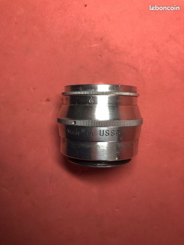 M39 LTM / Jupiter-8 50mm f2 / KMZ 1952 Chrome Early Export- Nº Bas / Testé sur MFT -État Correct-Voir Photos (image 6)