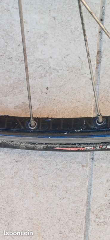 Roue Avant Piste 700C – Ambrosio Crono / Hope – Tubulaire – QR 100mm