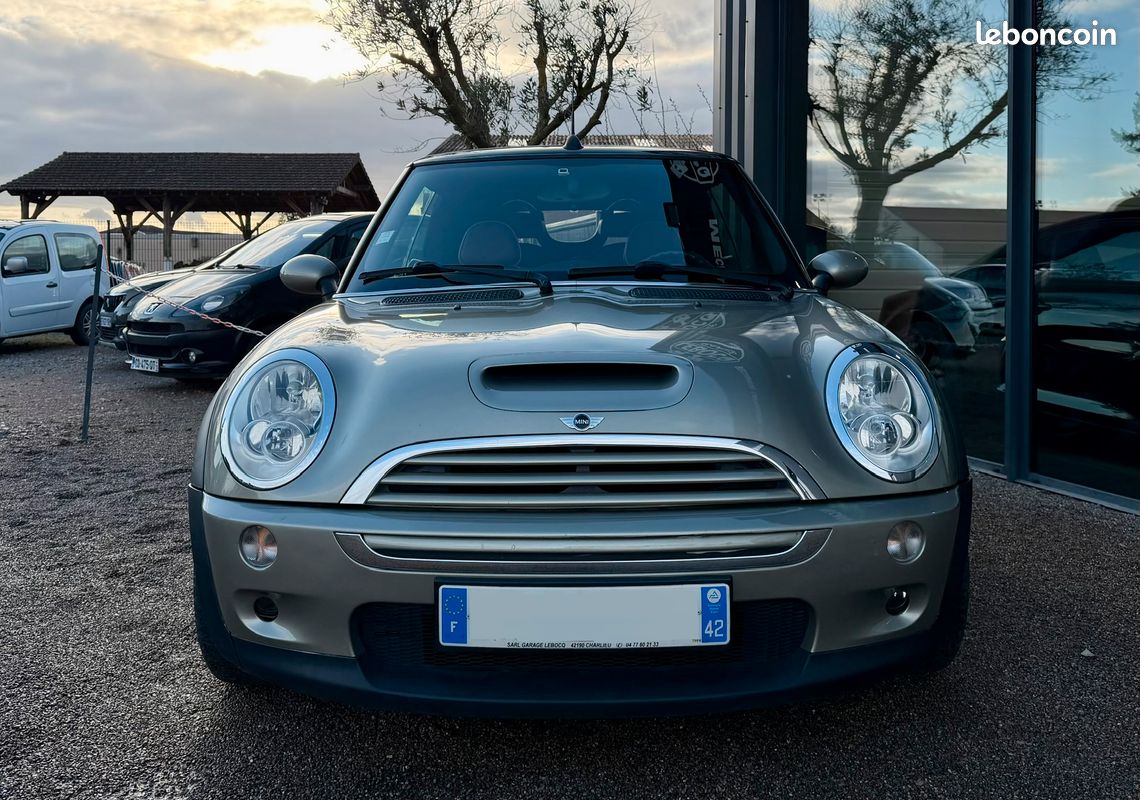 Mini Cooper S Cabriolet 1.6 L 170 CV Compresseur BVA (image 5)
