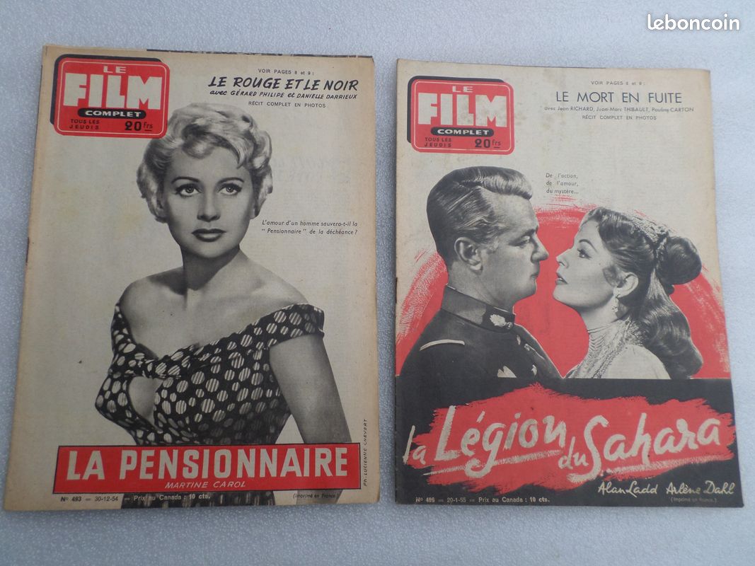 Cinéma : lot revues anciennes "Le Fim complet" (image 7)
