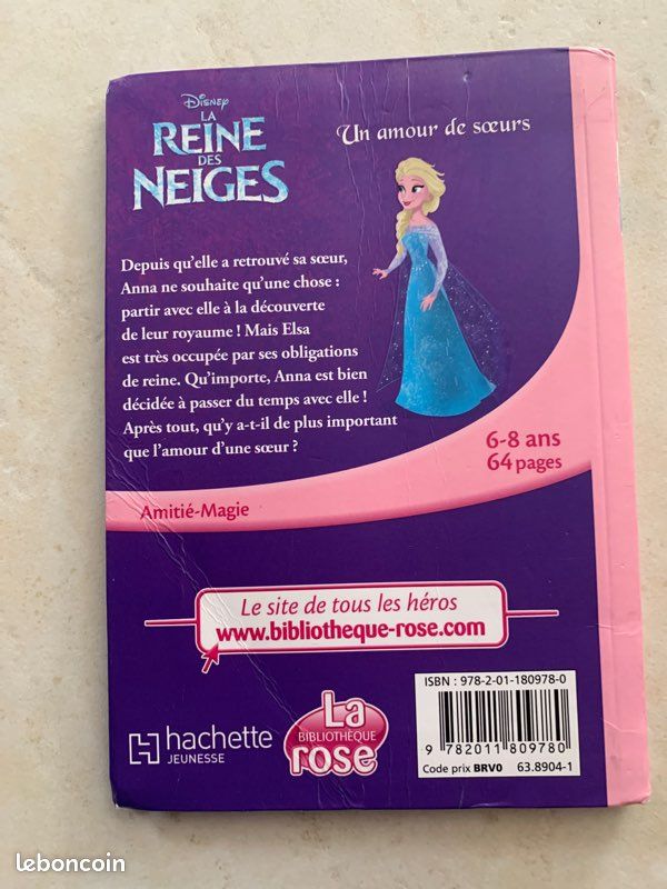 Bibliothèque rose reine des neiges (image 2)