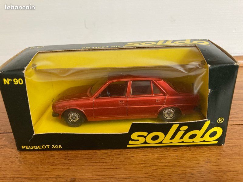Modèle Réduit Solido Peugeot 305 - Occasion, Voiture Miniature Collection