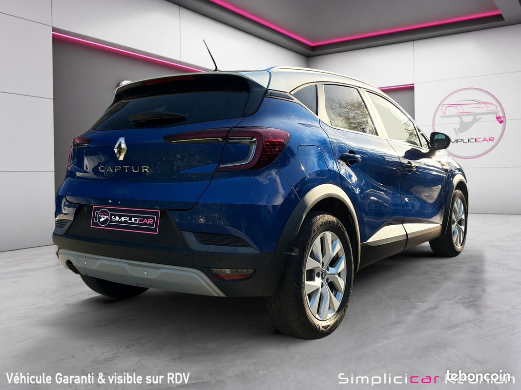 RENAULT CAPTUR TCe 90CH Zen GPS Caméra Radar Av Ar Garantie 12 mois (image 6)