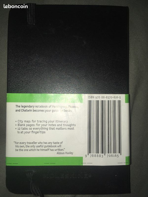 Carnet moleskine Berlin neuf (image 2)