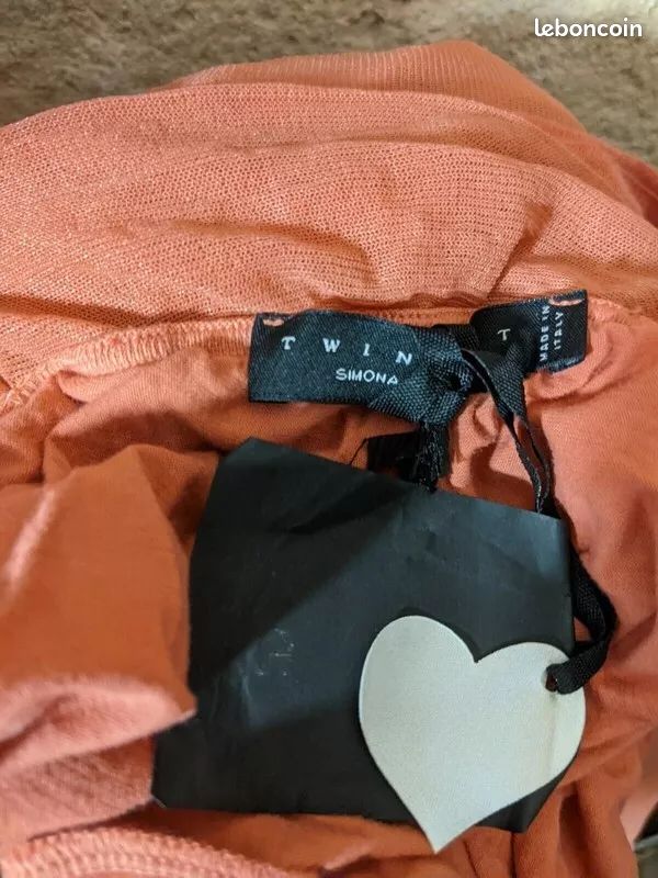 💕 Twin Set Simona Barbieri Taille 38 Neuf 💕 robe sans manches