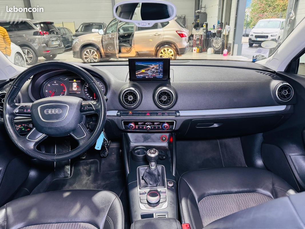 Audi a3 berline 2.0 tdi 150 ch boite 6 / clim auto / semi cuir / gps / radar avant et arriere / garantie (image 4)