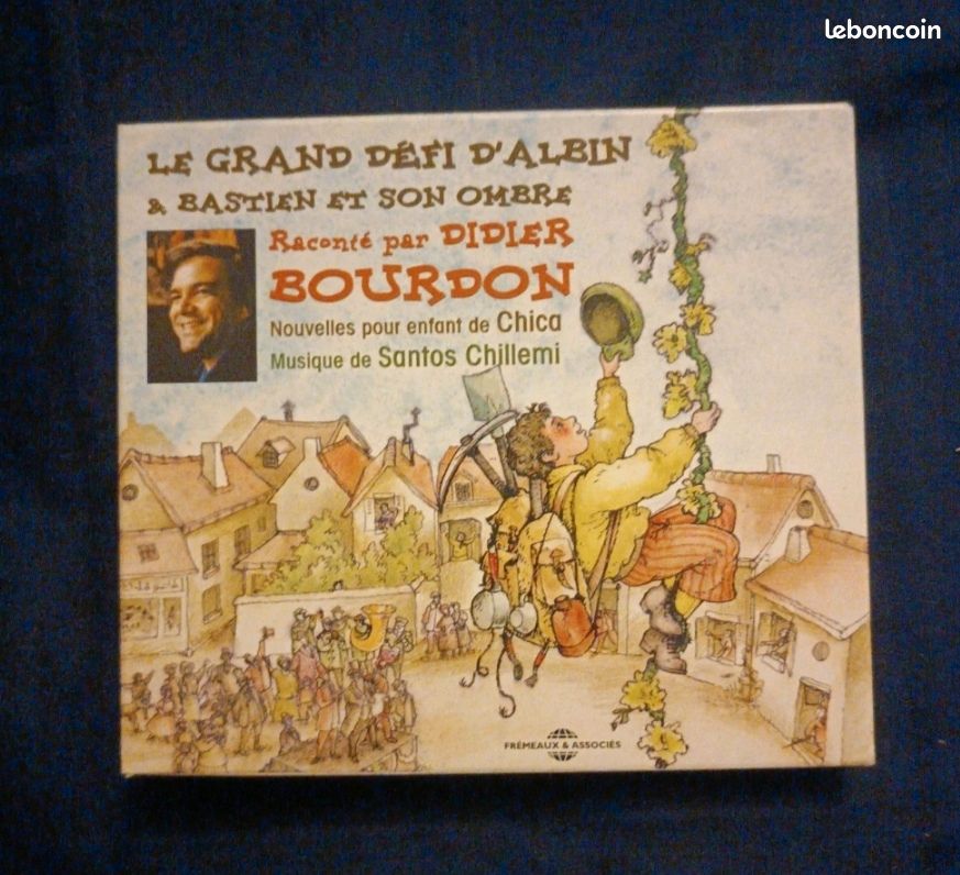 Livre audio Le grand défi d'Albin et Sébastien et son ombre (svv) (image 1)