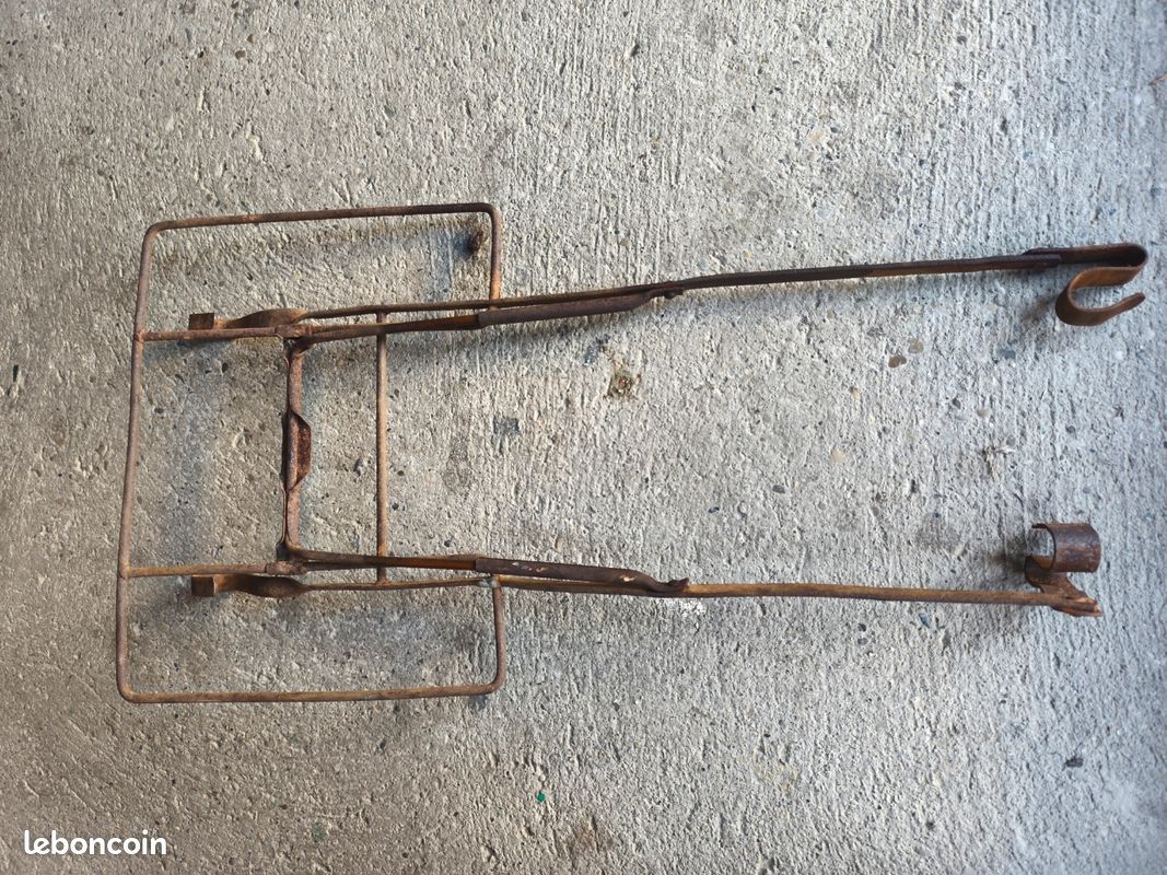Ancien porte bagage repliable et adaptable pour très vieux vélo bicyclette (image 4)