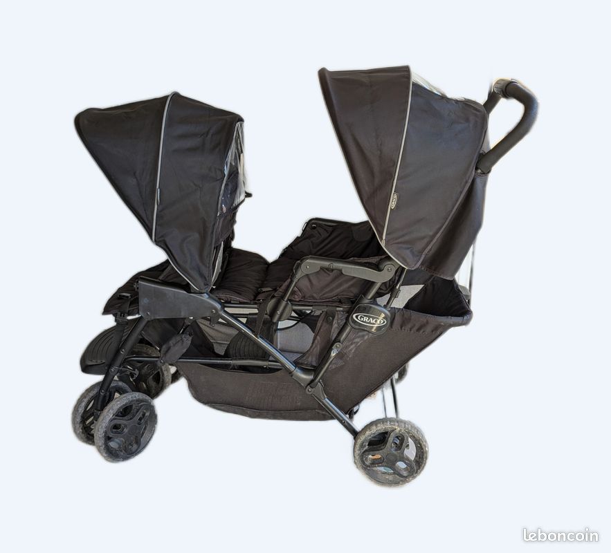 Graco Poussette Deux Enfants POUSSETTE DOUBLE EN LIGNE