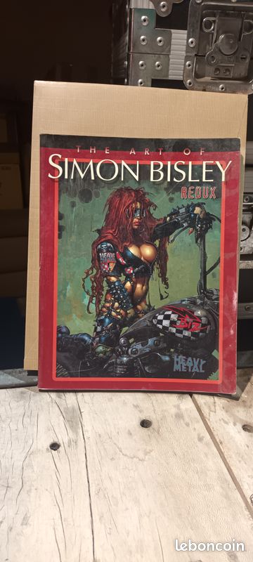 The Art of Simon Bisley Redux Heavy Metal - Livres