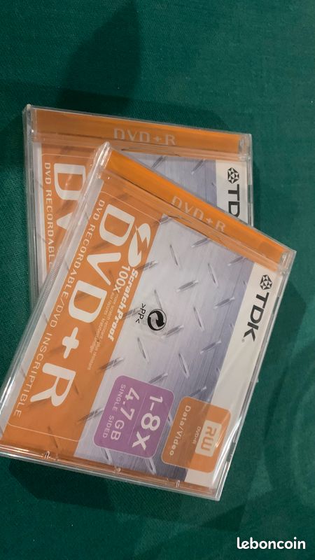 Lot de 40 CD vierges neufs sous blister - Fujifilm, Verbatim, TDK, memorex (image 4)