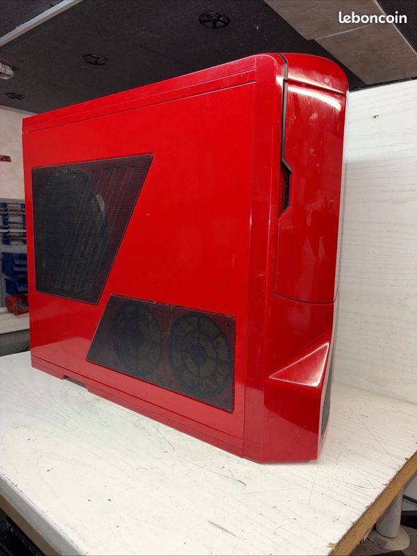 Boîtier PC NZXT Phantom 410 Rouge Gaming ATX Très Bon État (image 5)
