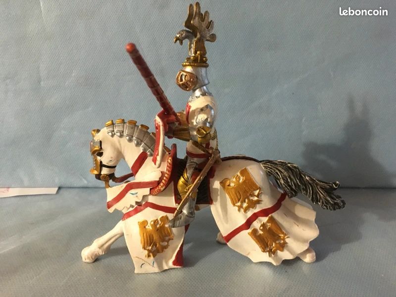 Figurine chevalier papo et son cheval papo (image 3)