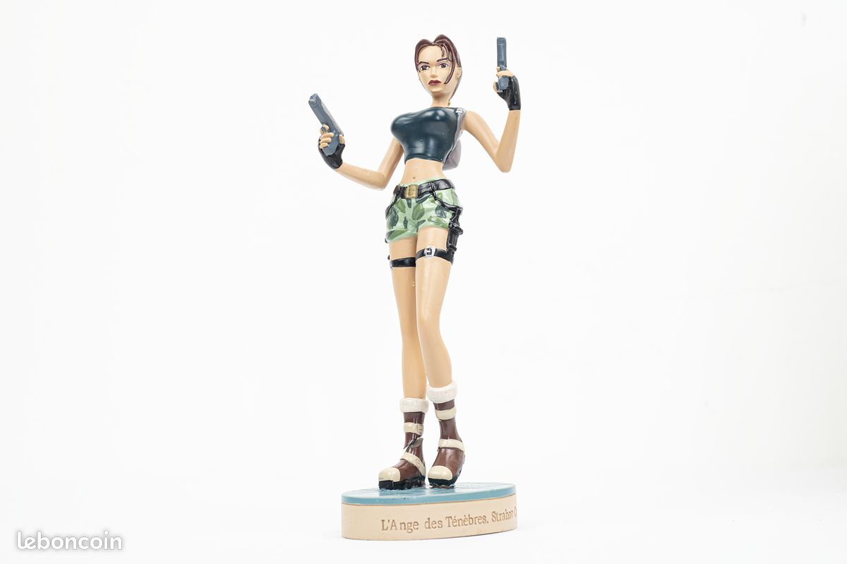Figurine Lara Croft Tomb Raider L'Ange Des Ténèbres N°1 Atlas - NEUF Sous Blister