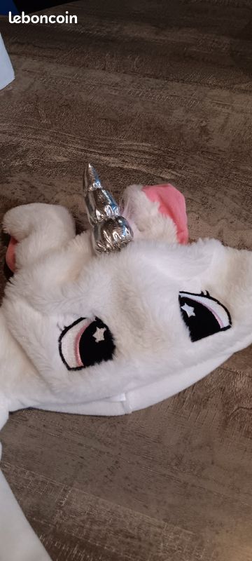 Bonnet cache oreille licorne (image 2)