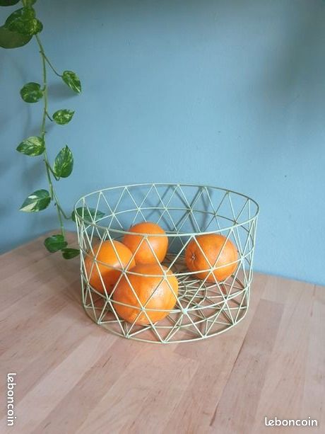 Corbeille à fruit panier deco en metal (image 1)