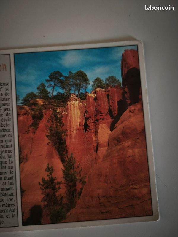 Carte postale légende du Roussillon Lubéron (image 2)