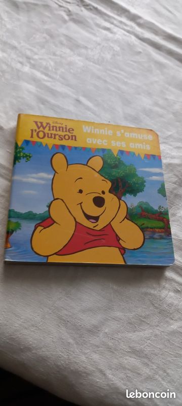 🎈🎈 mini livre winnie l ourson disney 🎈🎈 (image 1)