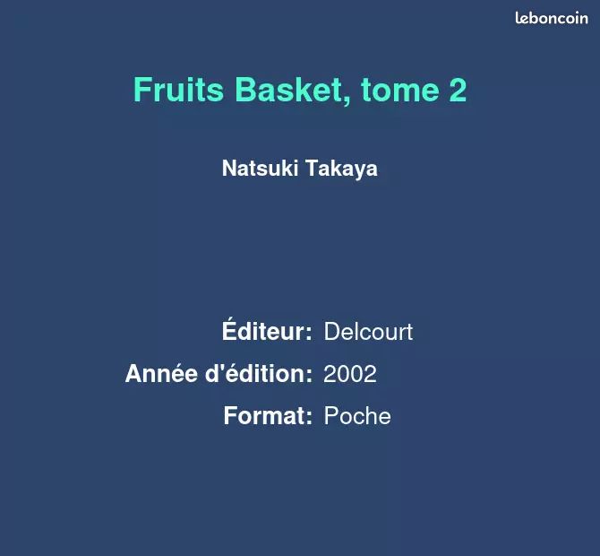 Fruits Basket, tome 2 - Natsuki Takaya (image 2)