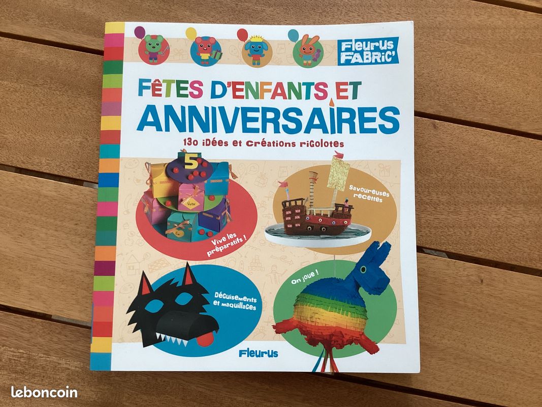 Livre Fêtes d enfants et anniversaires 130 idées (image 1)