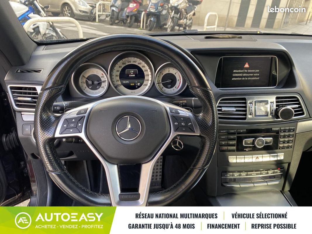 Mercedes CLASSE E CABRIOLET 220 D 2.1 CDi 16V 9G-TRONIC BlueTEC 170 CH (image 6)