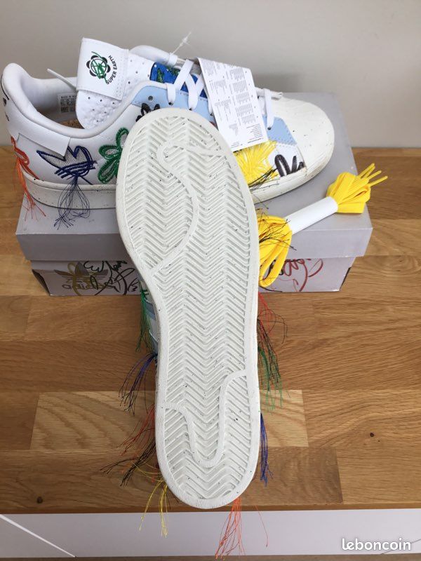 Basket adidas sst aec superearth sw taille 43 1/2 (image 5)