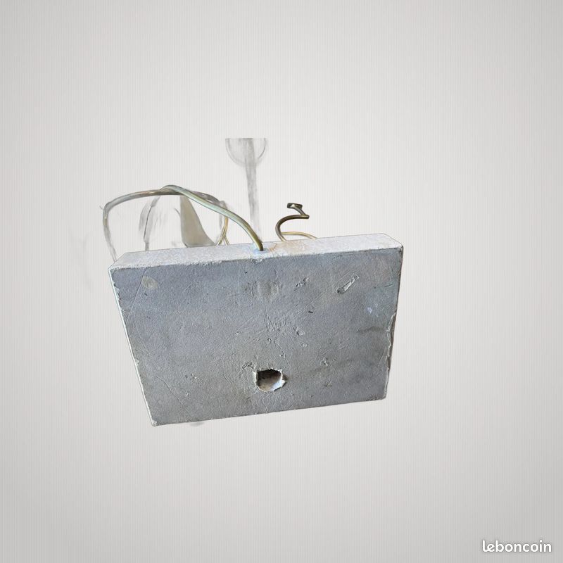 Lampe Vintage Lancia Lanciotto Galeotti Maison Charles Mouettes Laiton (image 20)