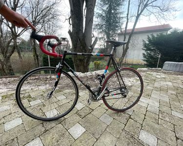 Ensemble cadre vélo de route LOOK TEAM KG 96 jonque 540 mm tube