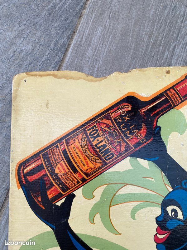 Affiche cartonnée rhum fox-land (image 5)
