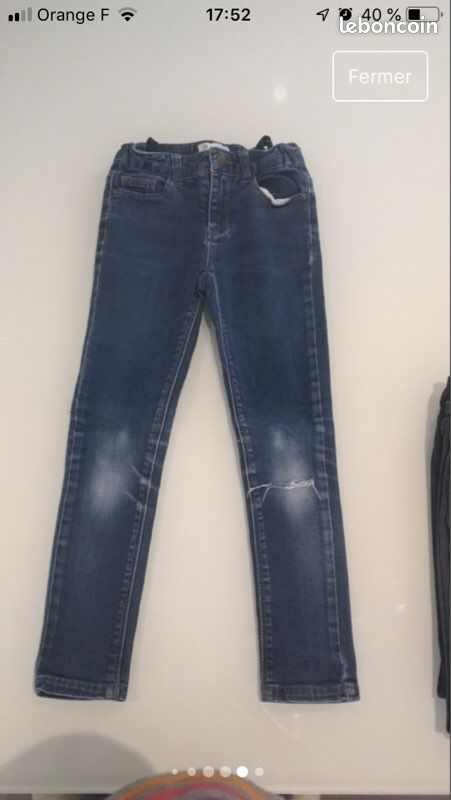 Lot de pantalons fille 7 ans (image 6)